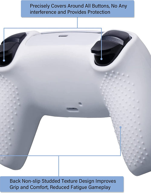 Load image into Gallery viewer, Water Transfer Printing Silicone Thickened Cover Skin Case for PS5 Dualsense Controller X 1(US Dollars) with Thumb Grips X 10
