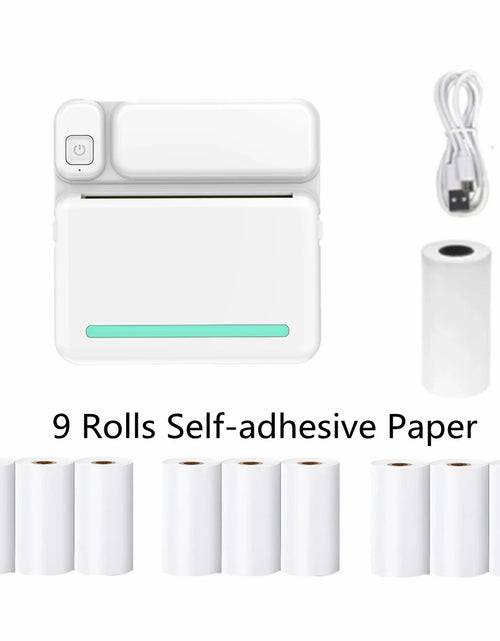 Load image into Gallery viewer, Portable Mini Printer Thermal Label Printer Sticker Inkless HD Pocket Printers for Phone Bluetooth Miniprint Printing Photo
