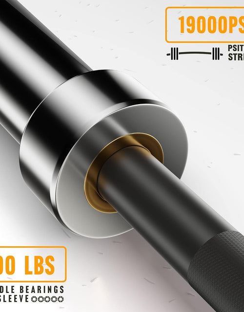 Load image into Gallery viewer, Curl Bar Olympic Barbell EZ Bar 330LB/700LB/1000LB/1500LB for Biceps Curl, Squat, Weightlifting
