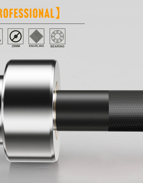 Load image into Gallery viewer, Curl Bar Olympic Barbell EZ Bar 330LB/700LB/1000LB/1500LB for Biceps Curl, Squat, Weightlifting
