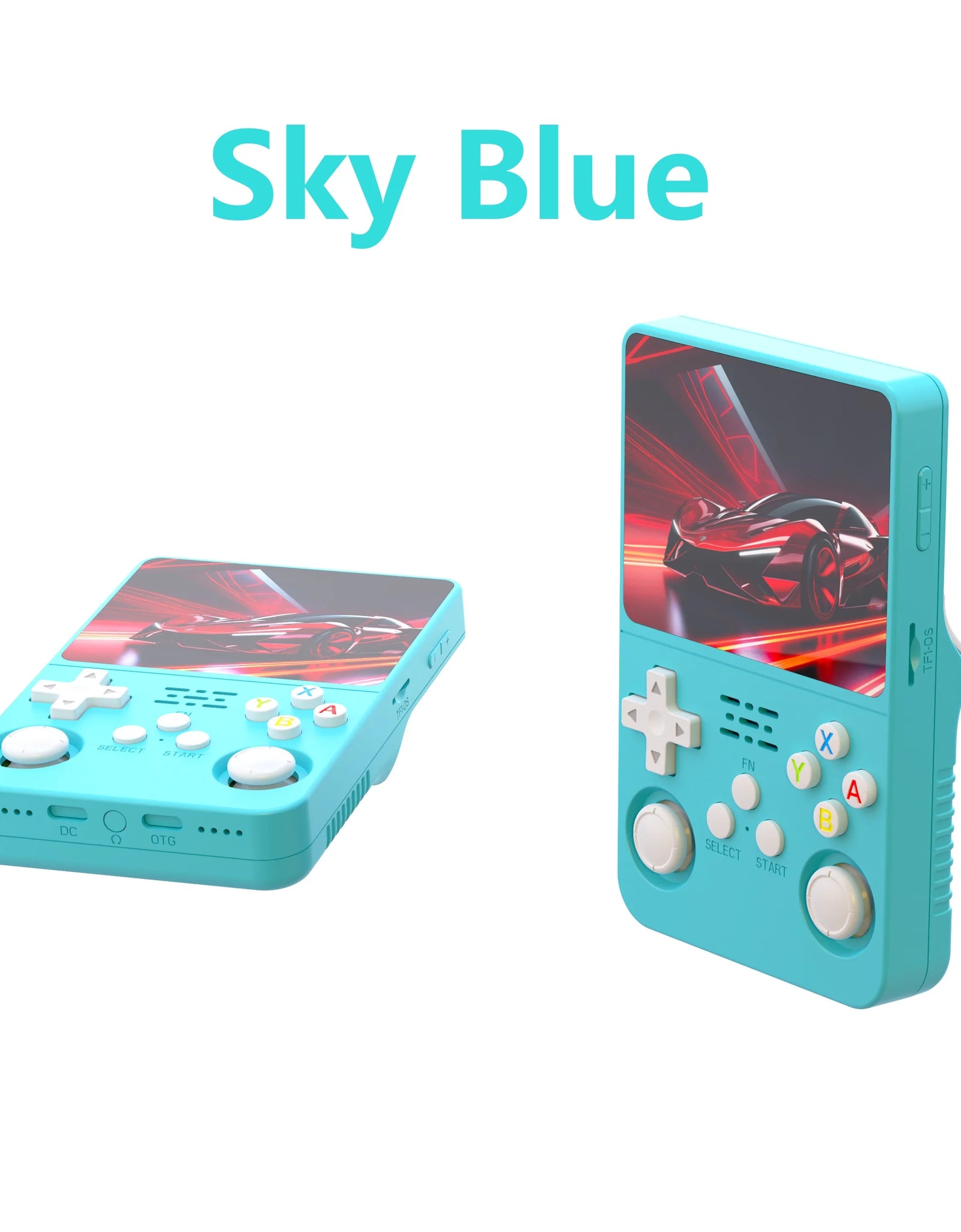R36S Retro Video Handheld Game Console Linux System 3.5 in IPS Screen 3000Mah Battery 64G/128G TF Card Preinstalled Games