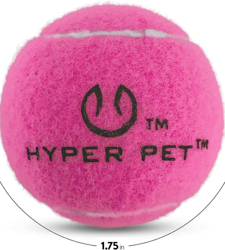 MINI Tennis Balls for Dogs (Pet Safe Dog Ball Dog Tennis Balls for Exercise & Training) Dog Ball Interactive Dog Toys Work with  K9 Kannon MINI Dog Ball Launcher - 4 Pack MINI Pink