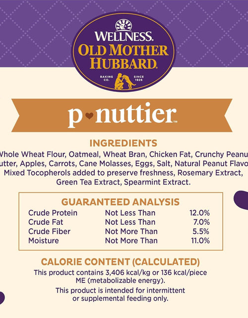 Load image into Gallery viewer, by Wellness Classic P-Nuttier Value Box Natural Dog Treats, Crunchy Oven-Baked Biscuits, Ideal for Training, Large Size, 6 Pound Box
