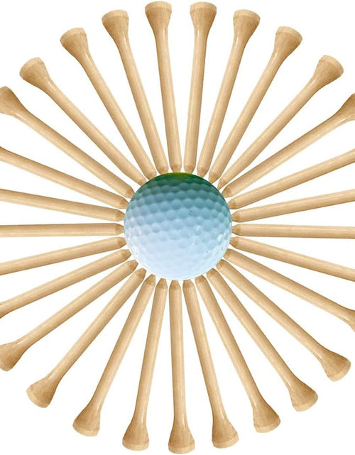 Load image into Gallery viewer, Professional Wooden Golf Tees 2 3/4 Inch Tee Pack of 100 Golf Tee
